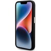 Etui GUESS Silicone Script Metal Logo & Frame do Apple iPhone 15 Pro Czarny Dominujący kolor Czarny