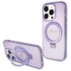 Etui GUESS Ring Stand Script Glitter MagSafe do Apple iPhone 15 Pro Max Fioletowy Kompatybilność Apple iPhone 15 Pro Max