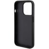 Etui GUESS Grip Stand 4G Triangle Strass Logo do Apple iPhone 15 Pro Max Czarny Etui wodoszczelne Nie