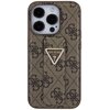 Etui GUESS Grip Stand 4G Triangle Strass Logo do Apple iPhone 15 Pro Max Brązowy Kompatybilność Apple iPhone 15 Pro Max
