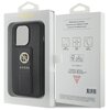 Etui GUESS Grip Stand 4G Saffiano Strass do Apple iPhone 15 Pro Max Czarny Marka telefonu Apple
