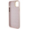 Etui GUESS Silicone Logo Strass 4G do Apple iPhone 15 Jasnoróżowy Typ Etui nakładka