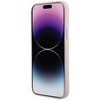 Etui GUESS Silicone Logo Strass 4G do Apple iPhone 15 Jasnoróżowy Gwarancja 24 miesiące