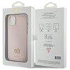 Etui GUESS Silicone Logo Strass 4G do Apple iPhone 15 Jasnoróżowy Marka telefonu Apple