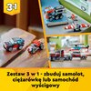 LEGO 31146 Creator Ciężarówka z platformą i helikopterem Seria Lego Creator