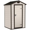 Domek narzędziowy KETER Manor 4x3 Beżowy 128 x 94 x 196 cm