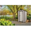 Domek narzędziowy KETER Manor 4x3 Beżowy 128 x 94 x 196 cm Materiał Tworzywo sztuczne