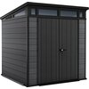 Domek narzędziowy KETER Cortina 255044 7X7 Szary 216 x 218 x 226 cm