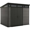 Domek narzędziowy KETER Cortina 9x7 255060 Szary 279 x 216 x 226 cm