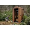 Domek narzędziowy KETER Darwin 4x4 Brązowy 118 x 116.7 x 205 cm Materiał Tworzywo sztuczne