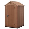 Domek narzędziowy KETER Darwin 4x4 Brązowy 118 x 116.7 x 205 cm