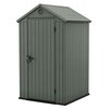 Domek narzędziowy KETER Darwin 259004 4X4 Zielony 125.8 x 117 x 205 cm