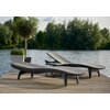 Leżaki KETER Pacific Set 231465 Grafit Kolor Grafitowy