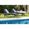 Leżaki KETER Pacific Set 231465 Grafit Rodzaj Leżak