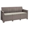 Zestaw mebli ogrodowych KETER Elodie 5 254086 Cappuccino Kolor Cappuccino