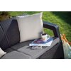 Sofa ogrodowa KETER Corfu II Love 258973 Grafit Liczba miejsc 2