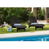 Leżaki KETER Pacyfic Set 231463 Brązowy Rodzaj Leżak