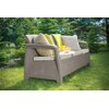 Sofa ogrodowa KETER Corfu II Max Love - OAT 258978 Cappuccino Liczba miejsc 3