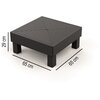 Stolik KETER Elements Single Table 257367 Grafitowy Rodzaj Stolik