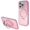 Etui GUESS Ring Stand Script Glitter MagSafe do Apple iPhone 15 Pro Różowy Kompatybilność Apple iPhone 15 Pro