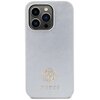 Etui GUESS 4G Strass Metal Logo do Apple iPhone 15 Pro Srebrny Model telefonu iPhone 15 Pro