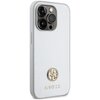 Etui GUESS 4G Strass Metal Logo do Apple iPhone 15 Pro Srebrny Kompatybilność Apple iPhone 15 Pro