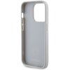 Etui GUESS 4G Strass Metal Logo do Apple iPhone 15 Pro Srebrny Gwarancja 24 miesiące