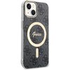 Etui GUESS 4G MagSafe do Apple iPhone 15 Czarny Model telefonu iPhone 15