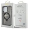 Etui GUESS Ring Stand Script Glitter MagSafe do Apple iPhone 15 Pro Max Czarny Marka telefonu Apple