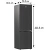 Lodówka BEKO B7RCNE408HXBR No Frost 203.5cm Ciemny Inox Liczba agregatów 1