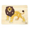 Puzzle VIGA Na podkładce: Lew 44602 (8 elementów) Rodzaj Drewniane