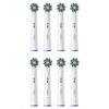Oryginalna końcówka szczoteczki ORAL-B Pro Cross Action Biały (8 szt.) (Włókna w kształcie litery X usuwają więcej płytki) Kolor Biały