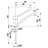 Bateria KFA ARMATURA Merdico new 4733-985-00 Chrom Rodzaj baterii Jednodźwigniowa