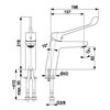 Bateria umywalkowa KFA ARMATURA Medico New 4732-885-00 Chrom Rodzaj baterii Jednodźwigniowa