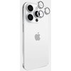 Szkło hartowane na obiektyw CASE-MATE Aluminum Ring Lens Protector do Apple iPhone 15 Pro/15 Pro Max Srebrny Seria telefonu iPhone