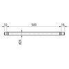 Ramię sufitowe KFA ARMATURA 835-055-00 Chrom Kolor Chrom