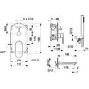 Zestaw wannowy podtynkowy KFA ARMATURA Halit 4829-401-00 Chrom Bateria termostatyczna Nie