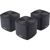 Router ASUS ZenWiFi AX Mini XD4 Plus 2.4 / 5 GHz (DualBand), Wi-Fi Mesh, Czarny (3 szt.) Tryb pracy Repeater