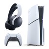 Konsola SONY PlayStation 5 Slim + Słuchawki SONY Pulse 3D Biały
