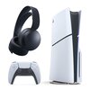 Konsola SONY PlayStation 5 Slim + Słuchawki SONY Pulse 3D Czarny