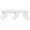Lampa sufitowa GLOBO Robby 57911-3W Biały Źródło światła w komplecie Nie