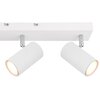 Lampa sufitowa GLOBO Robby 57911-3W Biały Pomieszczenie Do biura