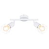 Lampa sufitowa GLOBO Xara I 54802W-2 Biały Zasilanie Sieciowe