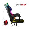 Fotel HUZARO Force 4.4 RGB Czarny Gwarancja 48 miesięcy