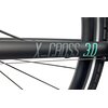Rower crossowy INDIANA X-Cross 3.0 D19 damski Czarno-turkusowy 2024 Hamulec tylny marka Shimano