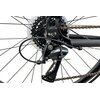 Rower crossowy INDIANA X-Cross 3.0 D19 damski Czarno-turkusowy 2024 Gwarancja na ramę 5 lat