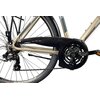 Rower trekkingowy INDIANA X-Road 1.0 M23 28 cali Amar męski Piaskowy Wyposażenie Bagażnik
