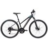 Rower crossowy INDIANA X-Cross 3.0 D21 damski Czarno-turkusowy 2024 Rozmiar koła [cal] 28