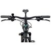 Rower crossowy INDIANA X-Cross 3.0 D21 damski Czarno-turkusowy 2024 Hamulec przedni typ Tarczowy hydrauliczny