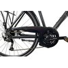 Rower trekkingowy INDIANA X-Road 4.0 M21 28 cali (BR-MT201) męski Czarno-szary Przerzutka tylna marka Shimano